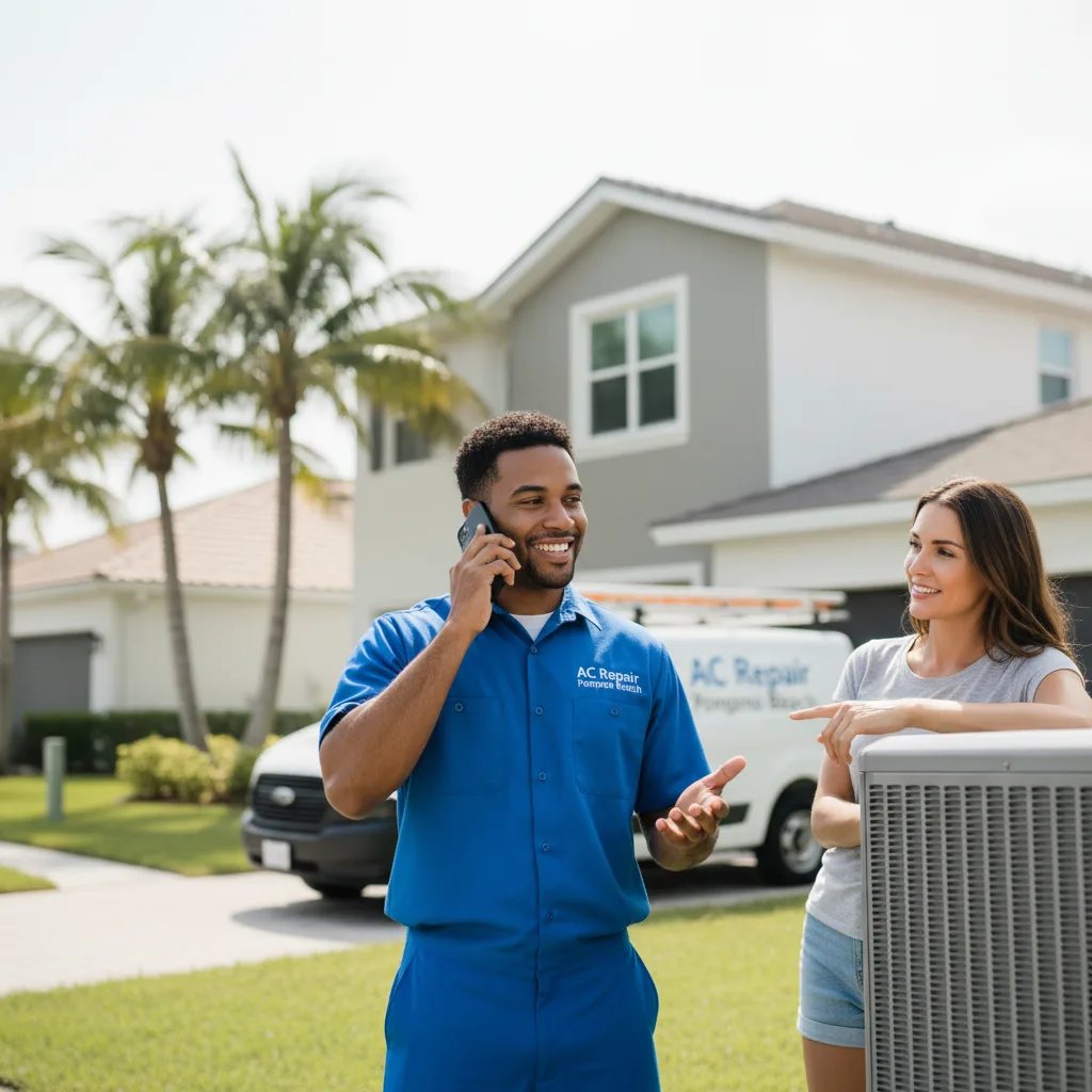 AC Repair Pompano Beach customer support in La Follette